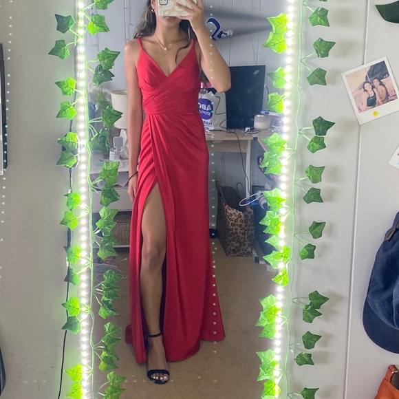 Red Prom Dress - Picture 1 of 3